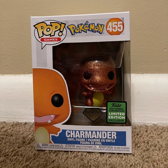 diamond funko charmander